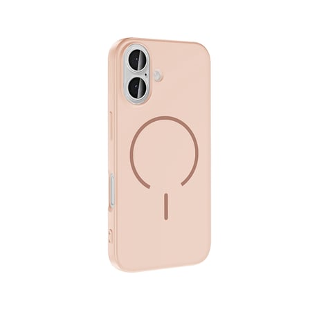Apple iPhone 16 Uyumlu Kılıf M-safe Şarj Özellikli Zore Meta Kapak