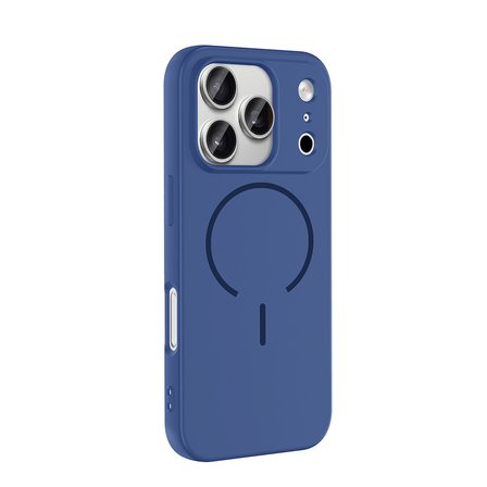 Apple iPhone 17 Pro Uyumlu Kılıf M-safe Şarj Özellikli Zore Meta Kapak