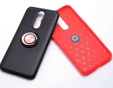 Oppo RX17 Pro Uyumlu Kılıf Zore Ravel Silikon Kapak