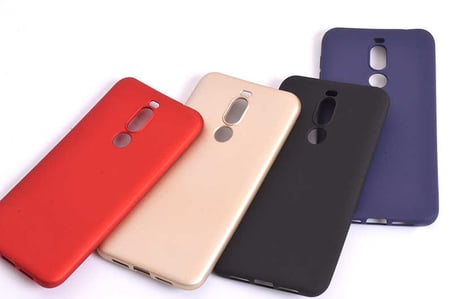 Meizu X8 Uyumlu Kılıf Zore Premier Silikon Kapak