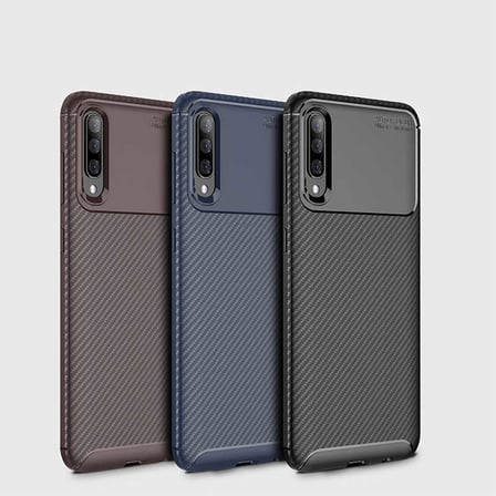 Samsung Galaxy A50 Uyumlu Kılıf Zore Negro Silikon Kapak