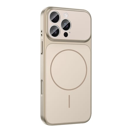 Apple iPhone 16 Pro Max Uyumlu Kılıf Zore M-Safe Şarj Özellikli Kamera Korumalı Formen Kapak