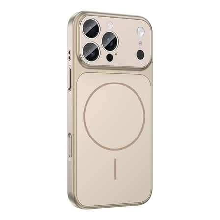 Apple iPhone 16 Pro Max Uyumlu Kılıf Zore M-Safe Şarj Özellikli Kamera Korumalı Formen Kapak