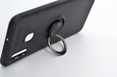 Samsung Galaxy A30 Uyumlu Kılıf Zore Ravel Silikon Kapak