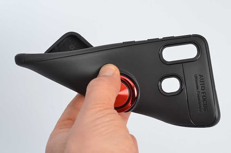 Samsung Galaxy A30 Uyumlu Kılıf Zore Ravel Silikon Kapak