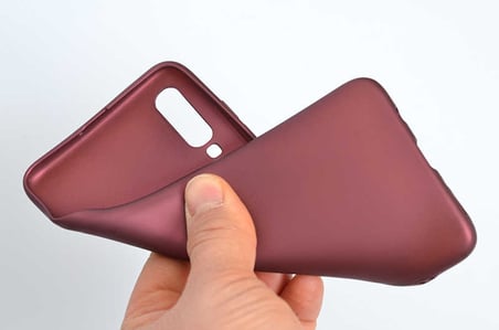 Samsung Galaxy A70 Uyumlu Kılıf Zore Premier Silikon Kapak
