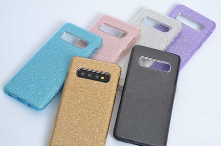 Samsung Galaxy S10 Uyumlu Kılıf Zore Shining Silikon