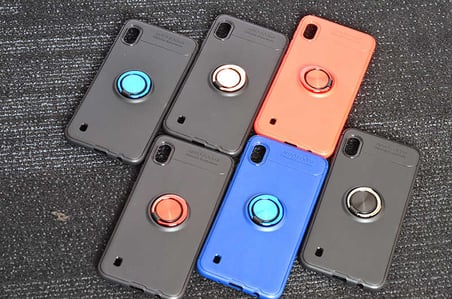 Samsung Galaxy A10 Uyumlu Kılıf Zore Ravel Silikon Kapak
