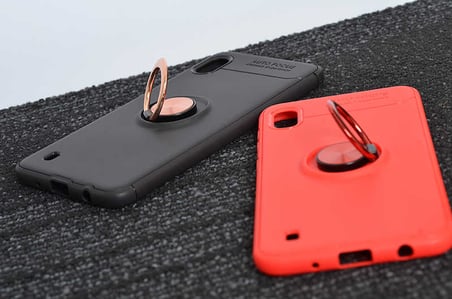 Samsung Galaxy A10 Uyumlu Kılıf Zore Ravel Silikon Kapak
