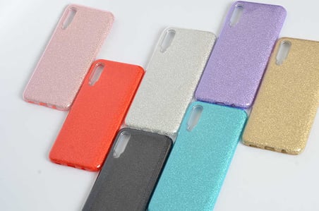 Samsung Galaxy A50 Uyumlu Kılıf Zore Shining Silikon