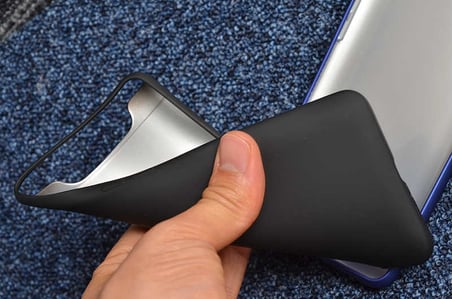 Samsung Galaxy A80 Uyumlu Kılıf Zore Premier Silikon Kapak