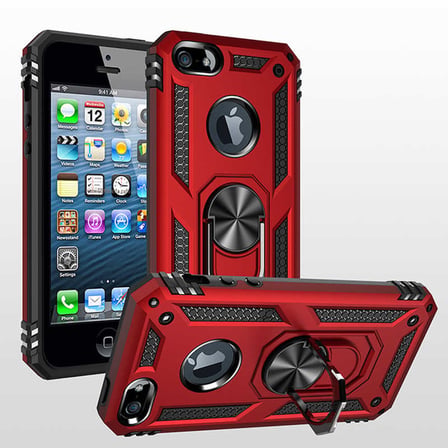 Apple iPhone 5 Uyumlu Kılıf Zore Vega Kapak