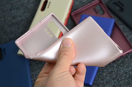 Samsung Galaxy Note 10 Plus Uyumlu Kılıf Zore Premier Silikon Kapak