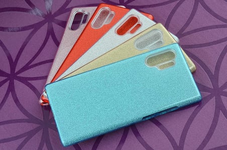 Samsung Galaxy Note 10 Plus Uyumlu Kılıf Zore Shining Silikon