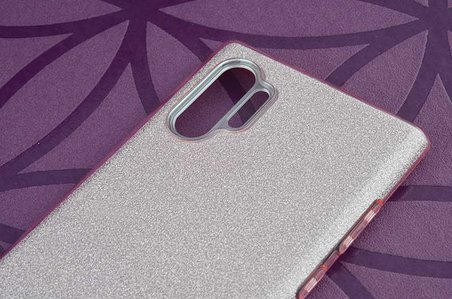 Samsung Galaxy Note 10 Plus Uyumlu Kılıf Zore Shining Silikon