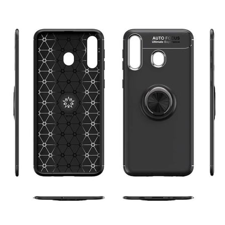 Samsung Galaxy A20S Uyumlu Kılıf Zore Ravel Silikon Kapak