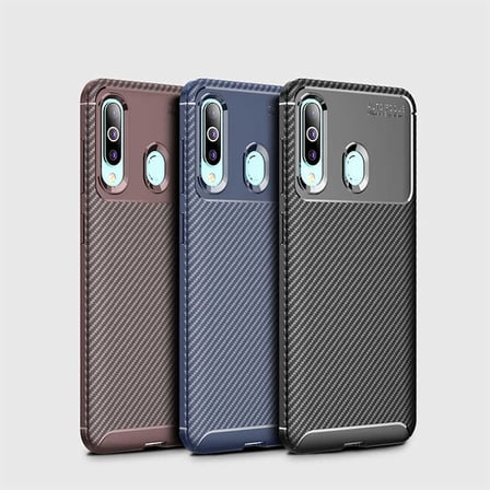 Samsung Galaxy A20S Uyumlu Kılıf Zore Negro Silikon Kapak