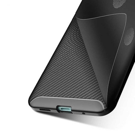 Samsung Galaxy A20S Uyumlu Kılıf Zore Negro Silikon Kapak