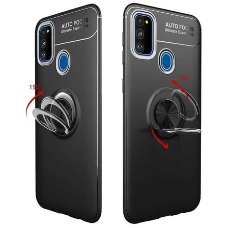 Samsung Galaxy M30S Uyumlu Kılıf Zore Ravel Silikon Kapak