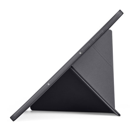 Samsung Galaxy Tab S11 Uyumlu Kılıf Zore Tri Folding Kalem Bölmeli Standlı Kılıf
