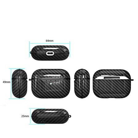 Apple Airpods Pro Uyumlu Kılıf Zore Airbag 05 Silikon