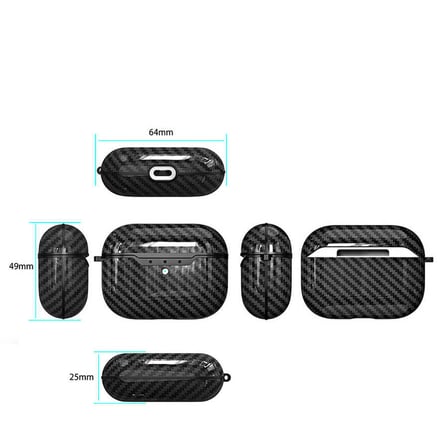 Apple Airpods Pro Uyumlu Kılıf Zore Airbag 05 Silikon