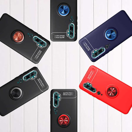 Xiaomi Mi Note 10 Uyumlu Kılıf Zore Ravel Silikon Kapak