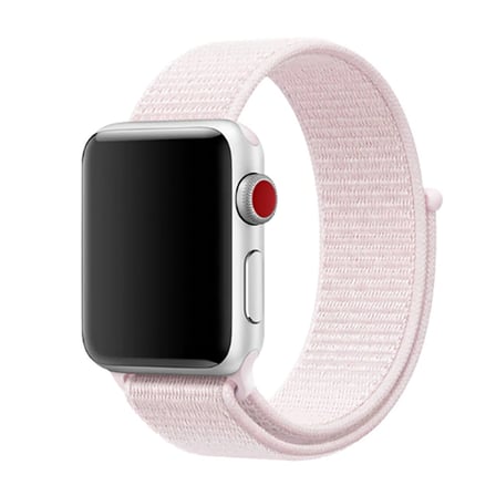 Apple Watch 44mm Uyumlu Kordon Hasır Örgü Cırt Cırtlı Terletmeyen Zore KRD-03 Kumaş Kayış