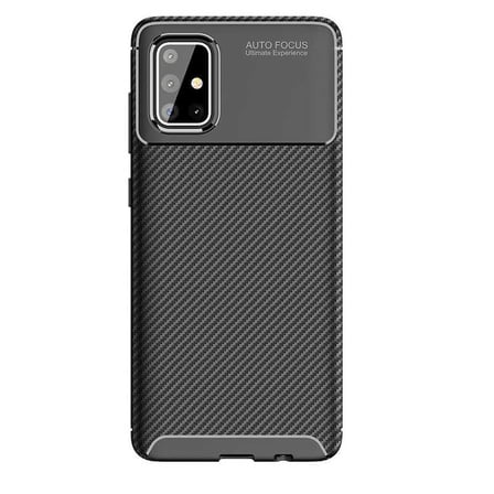 Samsung Galaxy A71 Uyumlu Kılıf Zore Negro Silikon Kapak
