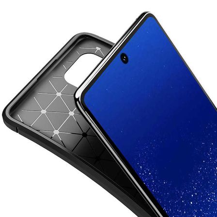 Samsung Galaxy A91 (S10 Lite) Uyumlu Kılıf Zore Negro Silikon Kapak