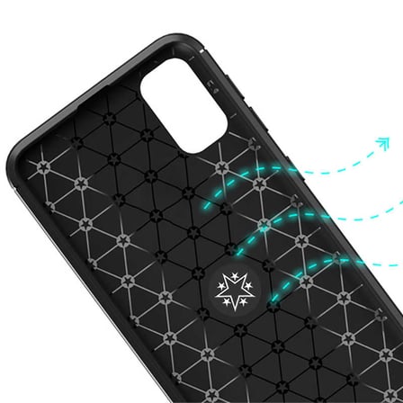 Samsung Galaxy A71 Uyumlu Kılıf Zore Ravel Silikon Kapak
