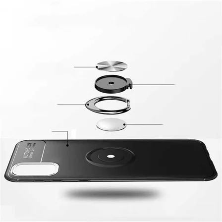 Samsung Galaxy A71 Uyumlu Kılıf Zore Ravel Silikon Kapak