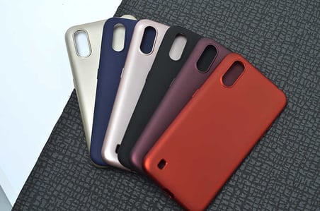 Samsung Galaxy A01 Uyumlu Kılıf Zore Premier Silikon Kapak