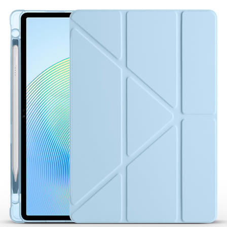 Honor Pad X8A Uyumlu Kılıf Zore Tri Folding Kalem Bölmeli Standlı Kılıf