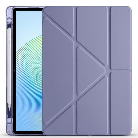 Honor Pad X8A Uyumlu Kılıf Zore Tri Folding Kalem Bölmeli Standlı Kılıf