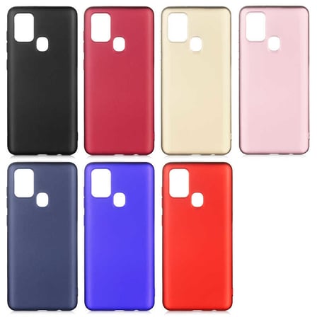 Samsung Galaxy A21S Uyumlu Kılıf Zore Premier Silikon Kapak