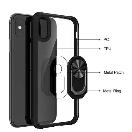 Apple iPhone X Uyumlu Kılıf Zore Mola Kapak