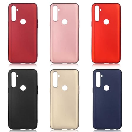 Realme C3 Uyumlu Kılıf Zore Premier Silikon Kapak