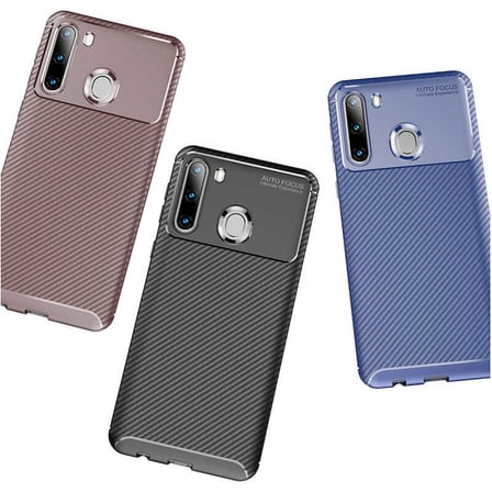 Samsung Galaxy A21 Uyumlu Kılıf Zore Negro Silikon Kapak