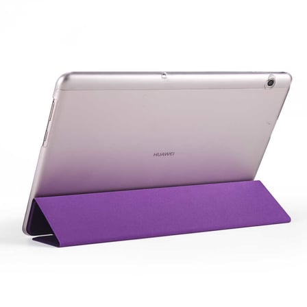 Huawei T5 10 inç Uyumlu Zore Smart Cover Standlı 1-1 Kılıf