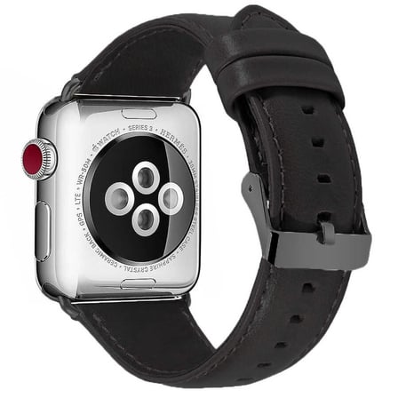 Apple Watch 42mm Uyumlu Luxury Leather Deri Kordon