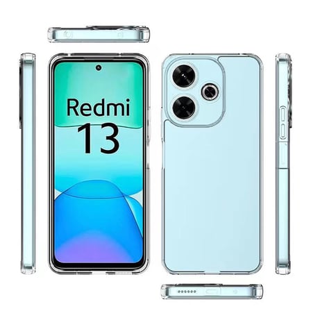 Xiaomi Redmi 13 4G Uyumlu Kılıf Zore Süper Silikon Kapak