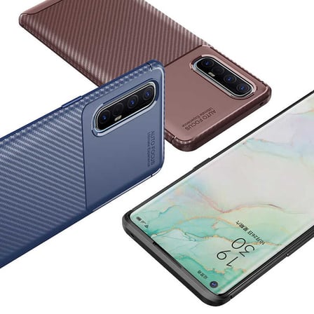 Oppo Reno 3 Pro 5G Uyumlu Kılıf Zore Negro Silikon Kapak
