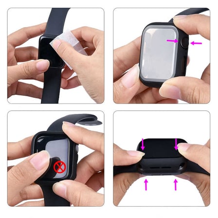 Apple Watch 42mm Uyumlu Zore Watch Gard 01 Ekran Koruyucu