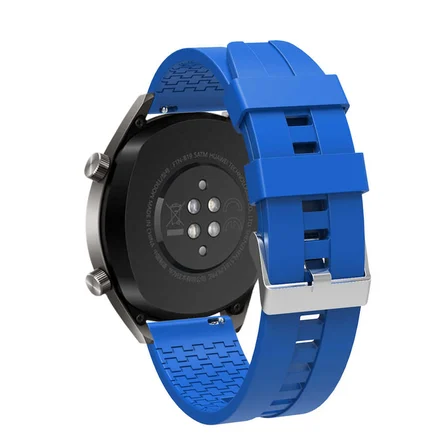 Huawei GT2 46mm 22mm Uyumlu Kordon Silikon Yumuşak Esnek Sportif KRD-23 Kayış