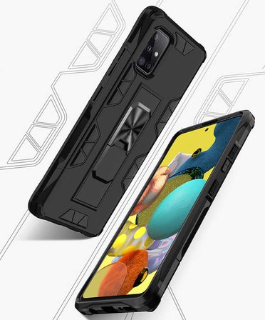 Samsung Galaxy A51 Uyumlu Kılıf Zore Volve Kapak