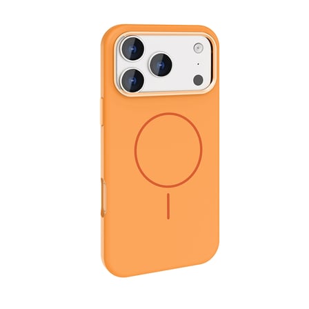 Apple iPhone 17 Pro Uyumlu Kılıf M-Safe Şarj Özellikli Metal Kamera Çerçeveli Zore Edi Silikon Kapak