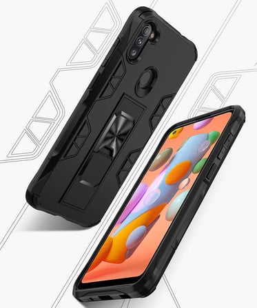 Samsung Galaxy A11 Uyumlu Kılıf Zore Volve Kapak