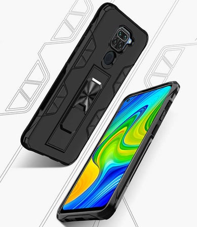 Xiaomi Redmi Note 9 Uyumlu Kılıf Zore Volve Kapak