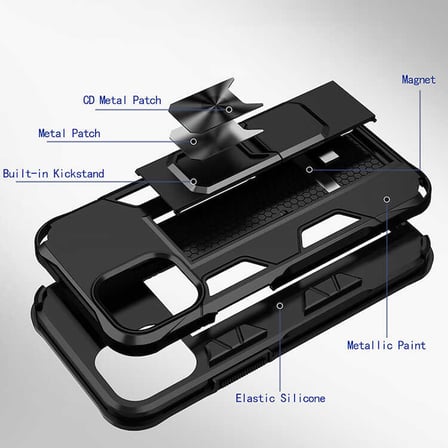 Apple iPhone 12 Pro Max Uyumlu Kılıf Zore Volve Kapak